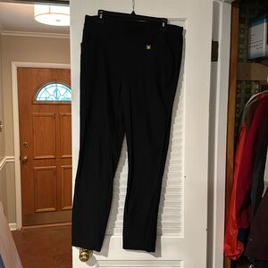 Black stretchy Ann Klein, size 10, slacks